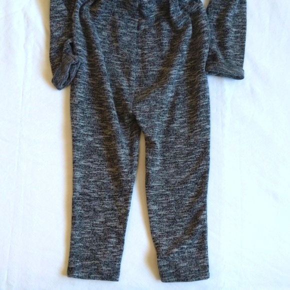 just kidding marled rayon blend plush knit comfy jumpsuit 2T toddler girls - Picture 8 of 8